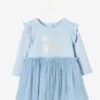 2-in-1 Dress For Babies - Blue 2 2-in-1 Dress For Babies - Blue -PETIT BATEAU Sales Store 2 in 1 dress for babies
