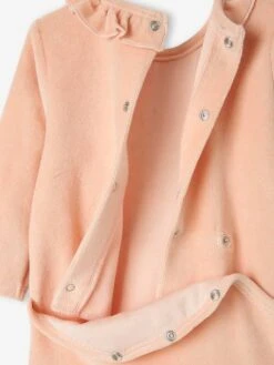 Bambi By Disney® Velour Sleepsuit For Babies - Pink Light Solid With Design 9 Bambi By Disney® Velour Sleepsuit For Babies - Pink Light Solid With Design -PETIT BATEAU Sales Store bambi by disney velour sleepsuit for babies 3