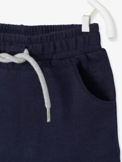 Bermuda Shorts In Fleece For Baby Boys - Dark Blue 16 Bermuda Shorts In Fleece For Baby Boys - Dark Blue -PETIT BATEAU Sales Store bermuda shorts in fleece for baby boys 5