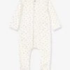 PETIT BATEAU Bodyjamas In Organic Cotton - White -PETIT BATEAU Sales Store bodyjamas in organic cotton