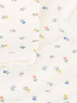 PETIT BATEAU Bodyjamas In Organic Cotton - White -PETIT BATEAU Sales Store bodyjamas in organic cotton 2