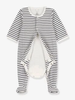 Bodyjamas In Organic Cotton, By PETIT BATEAU - White -PETIT BATEAU Sales Store bodyjamas in organic cotton by petit bateau 3