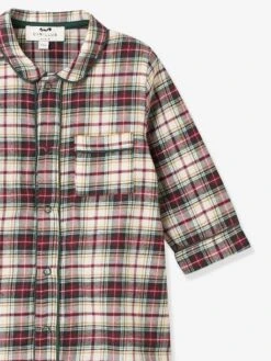 Christmas Set For Babies: Sleepsuit & Comforter, By CYRILLUS - Chequered Red -PETIT BATEAU Sales Store christmas set for babies sleepsuit comforter by cyrillus 2