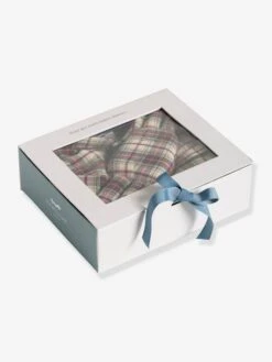 Christmas Set For Babies: Sleepsuit & Comforter, By CYRILLUS - Chequered Red -PETIT BATEAU Sales Store christmas set for babies sleepsuit comforter by cyrillus 4