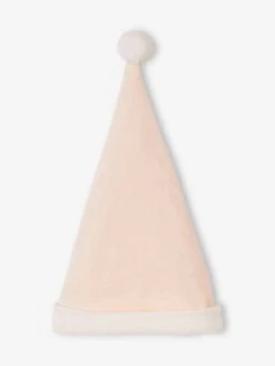 Christmas Sleepsuit & Hat In Velour For Baby Girls - Pale Pink -PETIT BATEAU Sales Store christmas sleepsuit hat in velour for baby girls 4