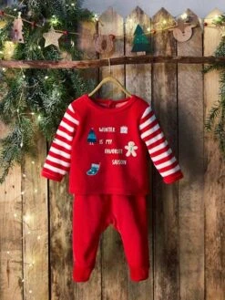 Christmas Velour Pyjamas For Babies - Dark Red 13 Christmas Velour Pyjamas For Babies - Dark Red -PETIT BATEAU Sales Store christmas velour pyjamas for babies 5