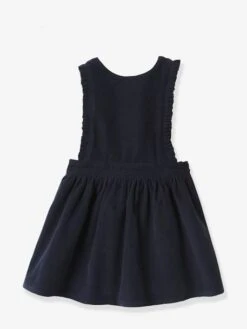 Corduroy Dress For Babies, By CYRILLUS - Navy Blue
