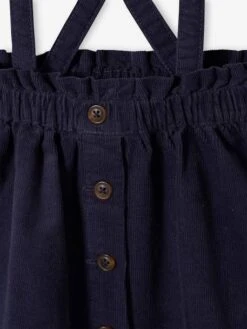 Corduroy Skirt For Babies - Blue Dark Solid -PETIT BATEAU Sales Store corduroy skirt for babies 2