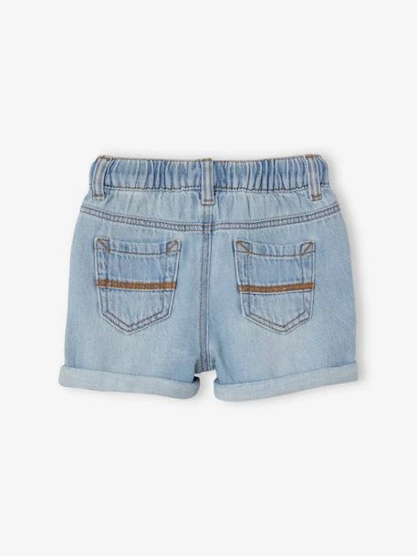 Denim Shorts For Babies - Blue Medium Wasched 4 Denim Shorts For Babies - Blue Medium Wasched - Image 2
