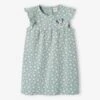 Dress For Baby Girls, Minnie Mouse By Disney® - Aqua Green 1 Dress For Baby Girls, Minnie Mouse By Disney® - Aqua Green -PETIT BATEAU Sales Store dress for baby girls minnie mouse by disney