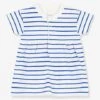 Dress + Short Sleeve Bodysuit, By Petit Bateau - White -PETIT BATEAU Sales Store dress short sleeve bodysuit by petit bateau