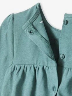 Embroidered Long Sleeve Top For Babies - Green Dark Solid With Design 16 Embroidered Long Sleeve Top For Babies - Green Dark Solid With Design -PETIT BATEAU Sales Store embroidered long sleeve top for babies 18