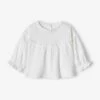 Embroidered Long Sleeve Top For Babies - White 2 Embroidered Long Sleeve Top For Babies - White -PETIT BATEAU Sales Store embroidered long sleeve top for babies 8