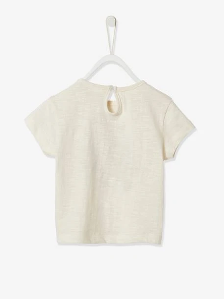 Minnie Mouse Embroidered T-Shirt For Babies, Disney® Minnie - White 5 Minnie Mouse Embroidered T-Shirt For Babies, Disney® Minnie - White - Image 3