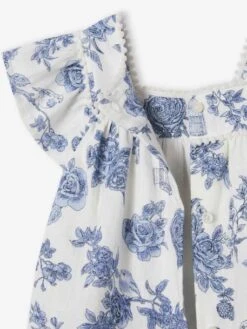 Floral Dress For Babies - Ecru -PETIT BATEAU Sales Store floral dress for babies 2