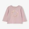 Floral Wreath Top For Babies - Old Pink 1 Floral Wreath Top For Babies - Old Pink -PETIT BATEAU Sales Store floral wreath top for babies