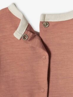 Gecko T-Shirt In Marl Cotton, Short Sleeves, For Babies - Pecan Nut -PETIT BATEAU Sales Store gecko t shirt in marl cotton short sleeves for babies 4