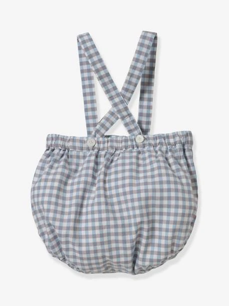 Gingham Bloomers For Babies By CYRILLUS - Blue Gingham Check 5 Gingham Bloomers For Babies By CYRILLUS - Blue Gingham Check - Image 3