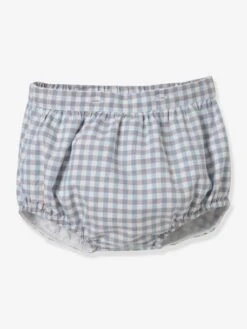 Gingham Bloomers For Babies By CYRILLUS - Blue Gingham Check 11 Gingham Bloomers For Babies By CYRILLUS - Blue Gingham Check -PETIT BATEAU Sales Store gingham bloomers for babies by cyrillus 4