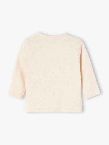 Grandad-Style Long-Sleeved Top For Baby Boys - Dark Blue 6 Grandad-Style Long-Sleeved Top For Baby Boys - Dark Blue - Image 4