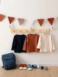 Grandad-Style Long-Sleeved Top For Baby Boys - Rust -PETIT BATEAU Sales Store grandad style long sleeved top for baby boys 22