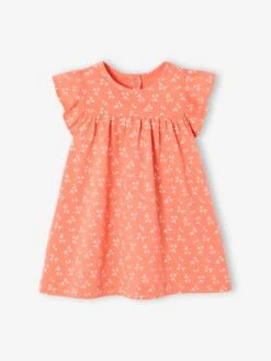 Jersey Knit Dress For Babies - Pale Yellow -PETIT BATEAU Sales Store jersey knit dress for babies 18