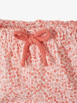 Jersey Knit Shorts, For Baby Girls - Dark Blue/print -PETIT BATEAU Sales Store jersey knit shorts for baby girls 26
