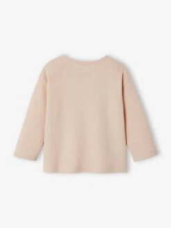 Long Sleeve Grandad-Style Top In Honeycomb For Babies - Beige -PETIT BATEAU Sales Store long sleeve grandad style top in honeycomb for babies 4