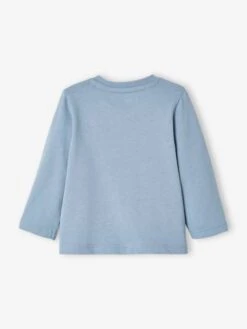 Long Sleeve Top For Babies - Sky Blue -PETIT BATEAU Sales Store long sleeve top for babies 12