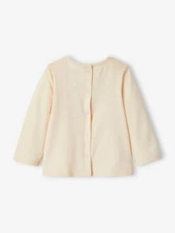Long Sleeve Top For Babies - Pale Pink -PETIT BATEAU Sales Store long sleeve top for babies 18