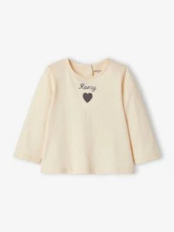 Long Sleeve Top For Babies - Pale Pink -PETIT BATEAU Sales Store long sleeve top for babies 19