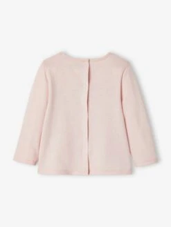Long Sleeve Top For Babies - Pale Pink -PETIT BATEAU Sales Store long sleeve top for babies 23
