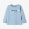 Long Sleeve Top With Message, For Babies - White -PETIT BATEAU Sales Store long sleeve top with message for babies