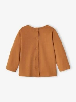 Long Sleeve Top With Message, For Babies - Caramel 21 Long Sleeve Top With Message, For Babies - Caramel -PETIT BATEAU Sales Store long sleeve top with message for babies 19
