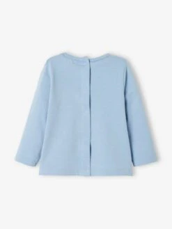 Long Sleeve Top With Message, For Babies - Blue Light Solid With Design 15 Long Sleeve Top With Message, For Babies - Blue Light Solid With Design -PETIT BATEAU Sales Store long sleeve top with message for babies 26