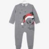 Mickey Mouse Christmas Pyjamas By Disney®, For Babies - Grey 2 Mickey Mouse Christmas Pyjamas By Disney®, For Babies - Grey -PETIT BATEAU Sales Store mickey mouse christmas pyjamas by disney for babies