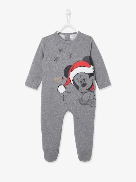 Mickey Mouse Christmas Pyjamas By Disney®, For Babies - Grey 3 Mickey Mouse Christmas Pyjamas By Disney®, For Babies - Grey