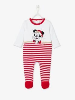 Minnie Mouse Christmas Pyjamas By Disney®, For Babies - White