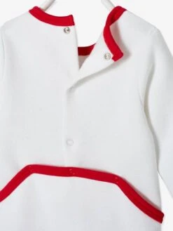 Minnie Mouse Christmas Pyjamas By Disney®, For Babies - White -PETIT BATEAU Sales Store minnie mouse christmas pyjamas by disney for babies 3