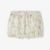 Occasion Wear Shorts In Cotton Gauze For Babies - Ecru -PETIT BATEAU Sales Store occasion wear shorts in cotton gauze for babies