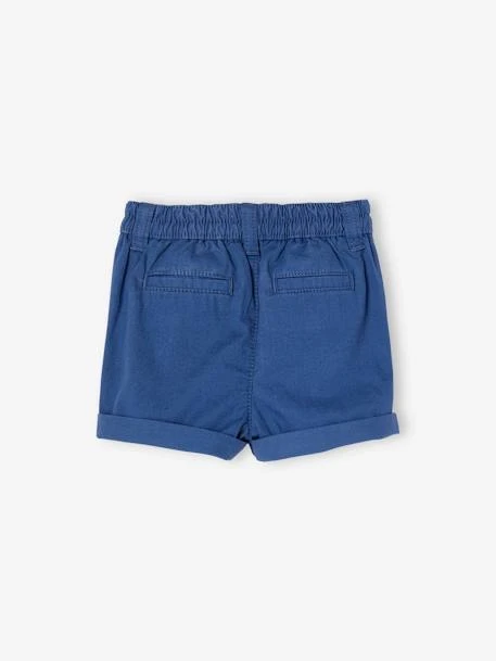 Occasionwear Bermuda Shorts For Babies - Blue 4 Occasionwear Bermuda Shorts For Babies - Blue - Image 2