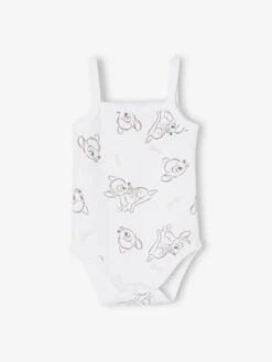 Pack Of 2 Bambi By Disney® Bodysuits For Babies - Old Rose -PETIT BATEAU Sales Store pack of 2 bambi by disney bodysuits for babies 2