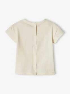 Pack Of 2 Basic T-Shirts For Babies - Ecru -PETIT BATEAU Sales Store pack of 2 basic t shirts for babies 6