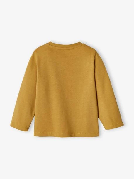 Pack Of 2 Basic Tops With Animal Motif & Stripes For Babies - Bronze 9 Pack Of 2 Basic Tops With Animal Motif & Stripes For Babies - Bronze - Image 7