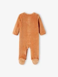 Pack Of 2 "Bears" Velour Sleepsuits For Baby Boys - Brown Medium 2 Color/multicol -PETIT BATEAU Sales Store pack of 2 bears velour sleepsuits for baby boys 19