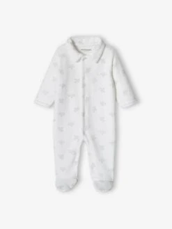 Pack Of 2 Boat Sleepsuits In Velour For Baby Boys - Sky Blue -PETIT BATEAU Sales Store pack of 2 boat sleepsuits in velour for baby boys 2