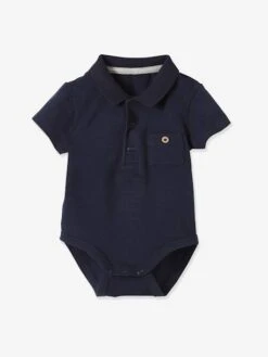 Pack Of 2 Bodysuits With Polo Shirt Collar & Pocket, For Newborns - Dark Blue 13 Pack Of 2 Bodysuits With Polo Shirt Collar & Pocket, For Newborns - Dark Blue -PETIT BATEAU Sales Store pack of 2 bodysuits with polo shirt collar pocket for newborns 11