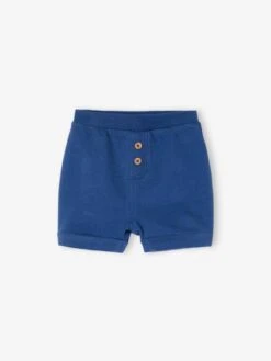 Pack Of 2 Fleece Shorts, For Babies - Aqua Green -PETIT BATEAU Sales Store pack of 2 fleece shorts for babies 7