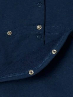 Pack Of 2 Fleece Sleepsuits For Babies - Blue Dark Two Color/multicol -PETIT BATEAU Sales Store pack of 2 fleece sleepsuits for babies 5