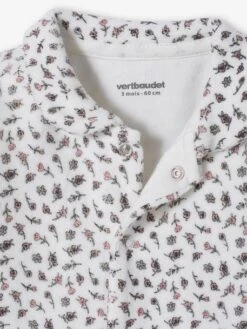 Pack Of 2 "Fox" Sleepsuits In Velour For Baby Girls - Pink Medium 2 Color/multicol -PETIT BATEAU Sales Store pack of 2 fox sleepsuits in velour for baby girls 6